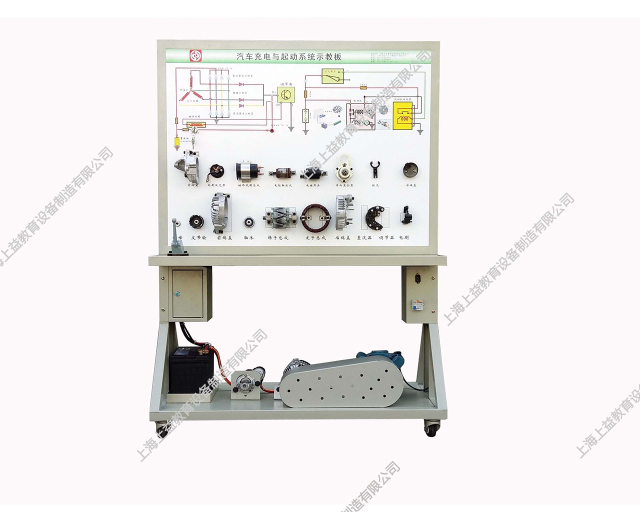 起動(dòng)與充電綜合系統(tǒng)示教板