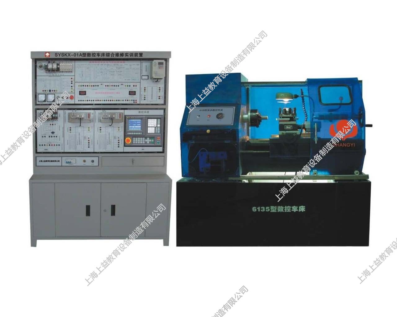 SYSKX-01A數(shù)控車床綜合維修實(shí)訓(xùn)裝置（國產(chǎn)系統(tǒng)）